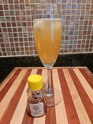Customer photo review of Mint Infused Honey