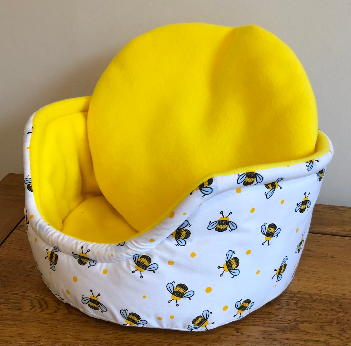 Customer photo review of Bees and Dots Polycotton Fabric