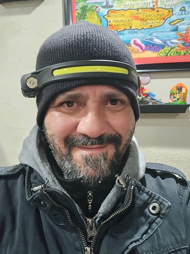 Customer photo review of 1000 Lumens LED Headlamp