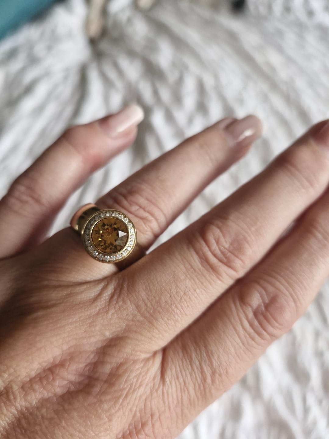 Customer photo review of Tondo Deluxe Top - 13mm in Gold