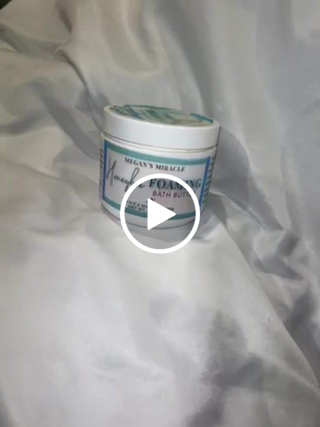 Customer video review of Honeybee Foaming Bath Butter