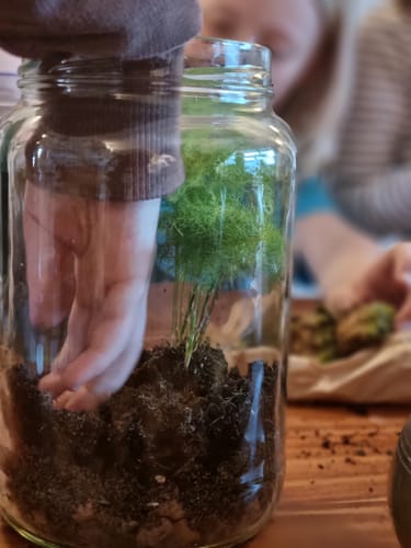 Customer photo review of Flaschengarten-Kindergeburtstags-Set