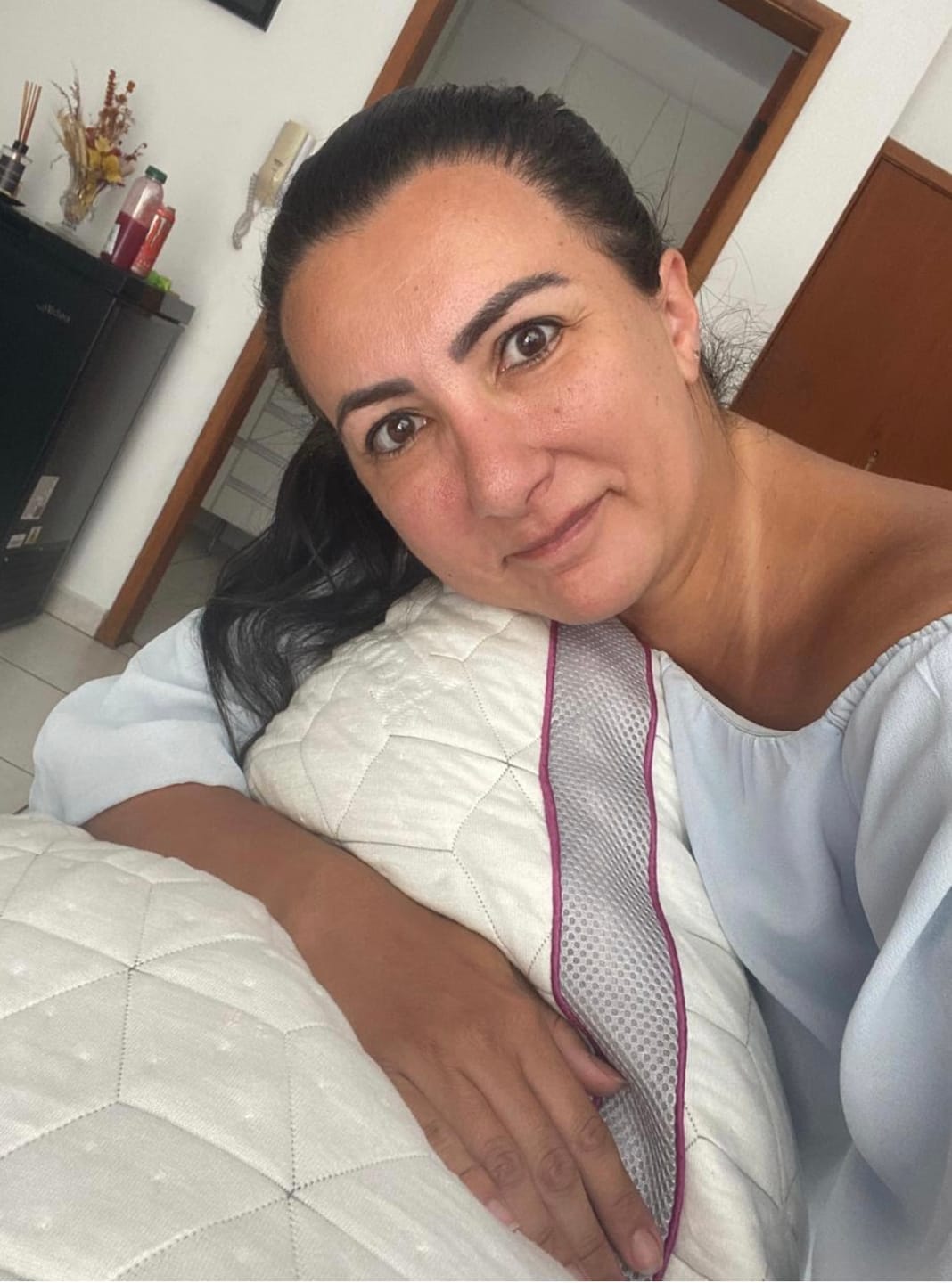 Customer photo review of Adjustable Pillow SnowTouch™