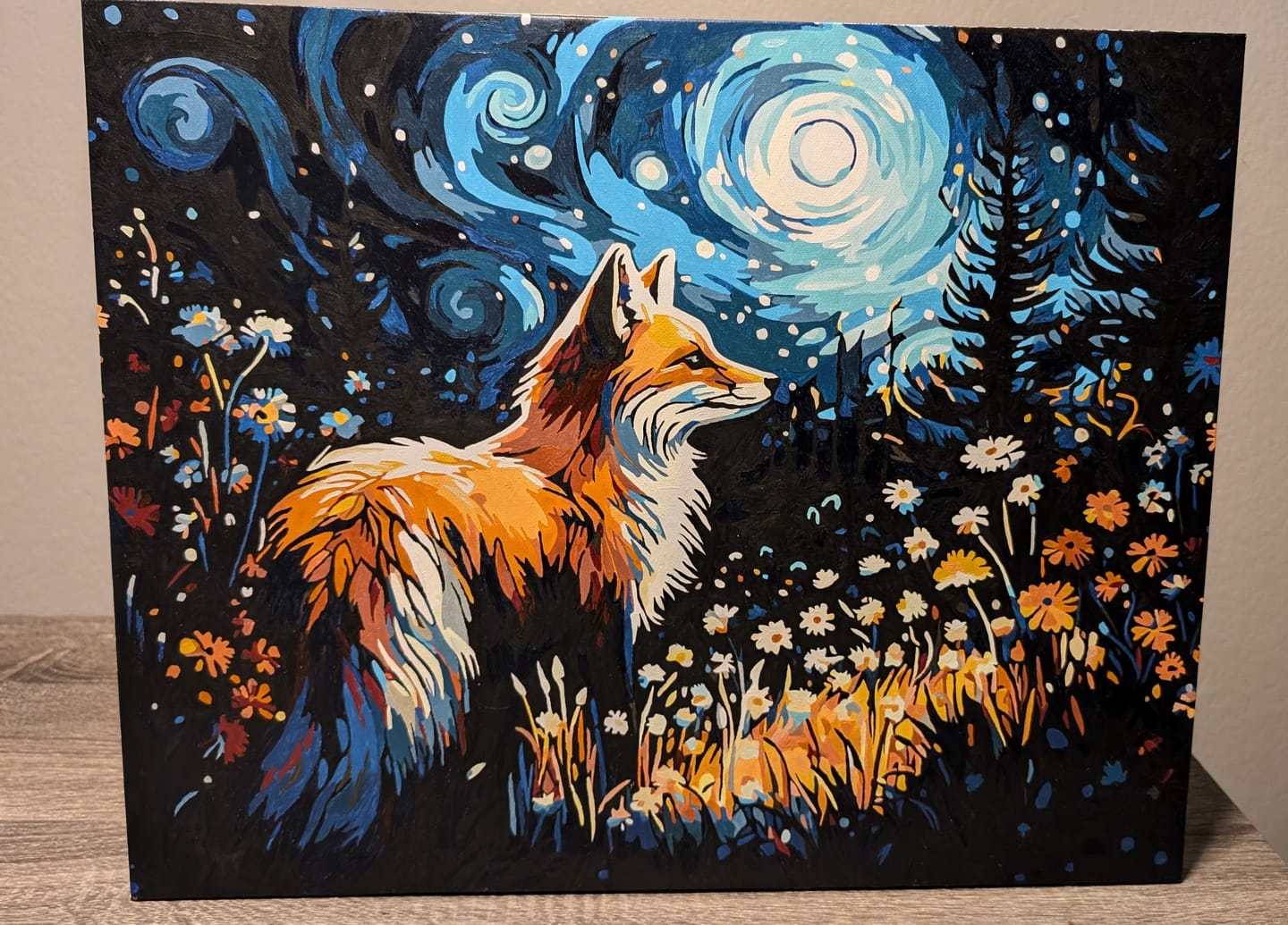Customer photo review of Abstract Fox Nocturnal
