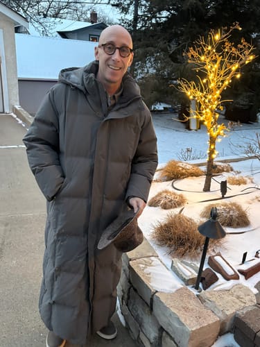 Customer photo review of Loose Maxi Padded Down Outerwear