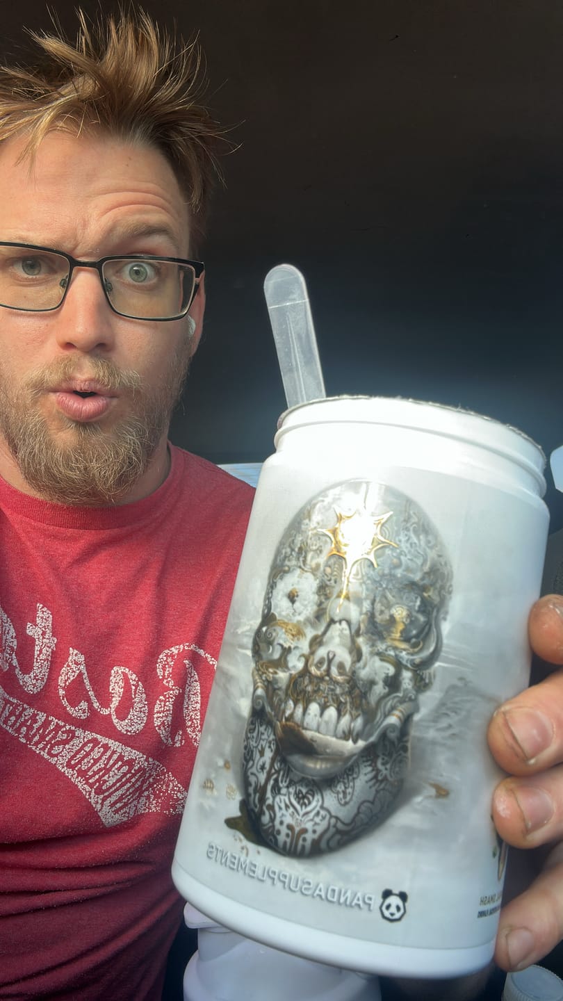 Customer photo review of SKULL Nootropic Pre-Workout