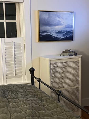 Customer photo review of Stormy Seas Canvas Art