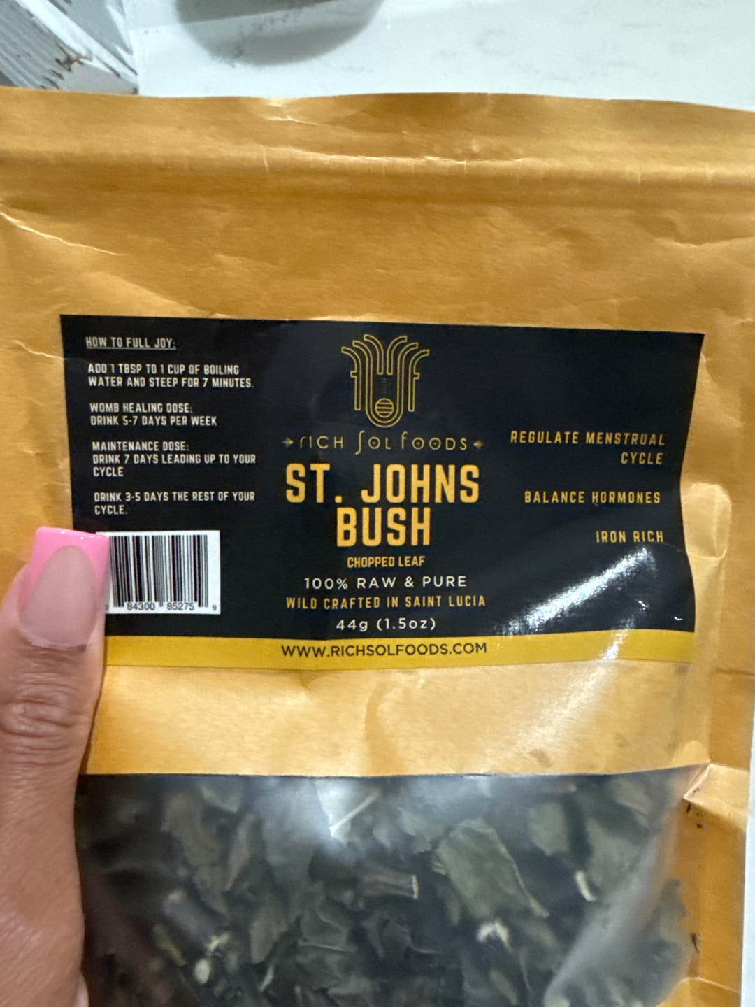 Customer photo review of St. Johns Bush