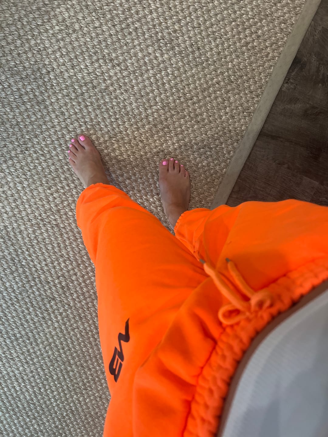 Customer photo review of Boyfriend Joggers