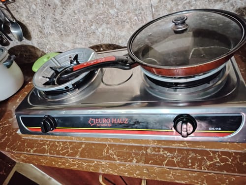 Customer photo review of EuroHauz™ Infrared Gas Stove with FREEBIES