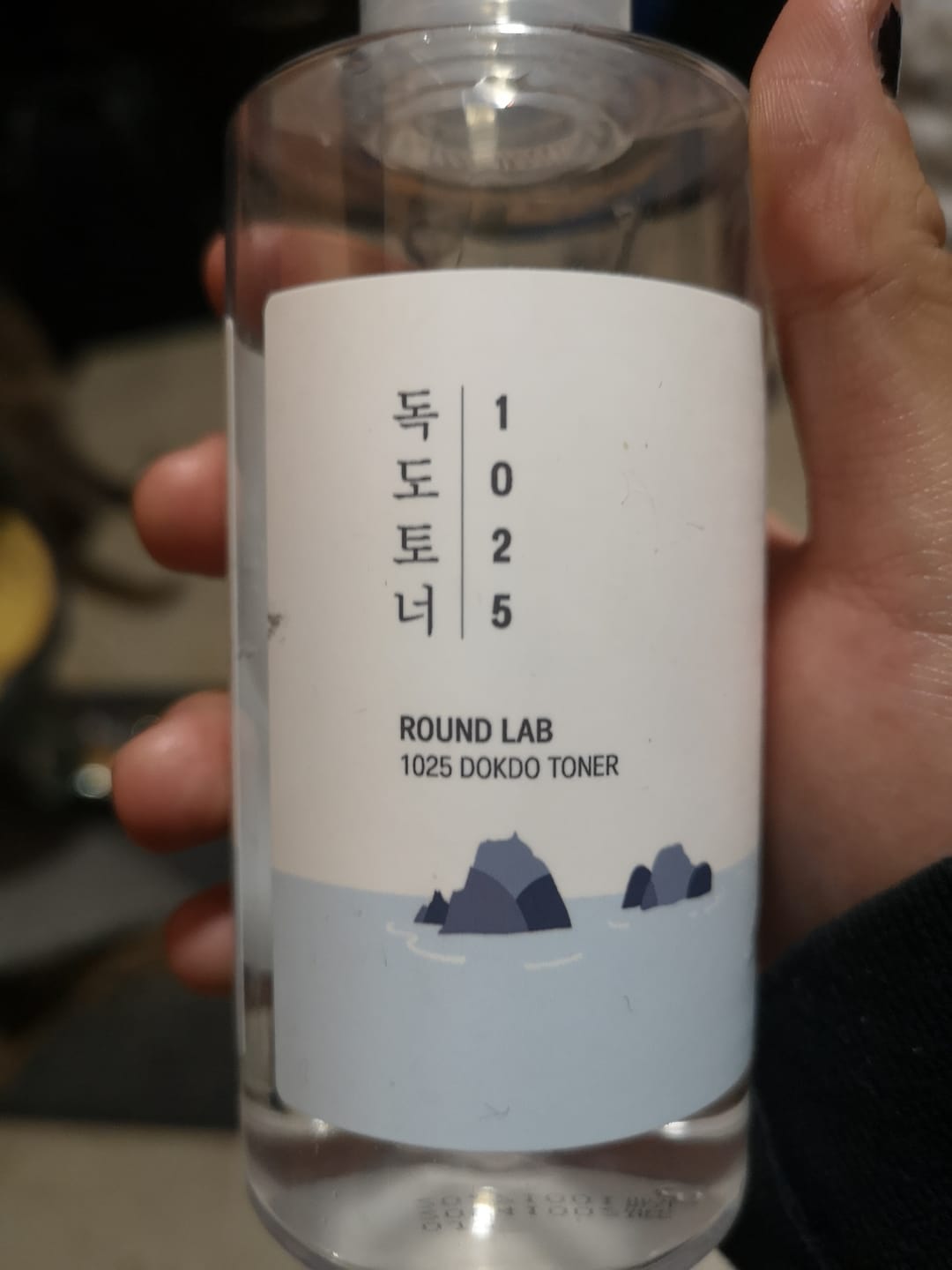 Customer photo review of ROUND LAB - 1025 DOKDO Toner 200 ML | Tonico Facial