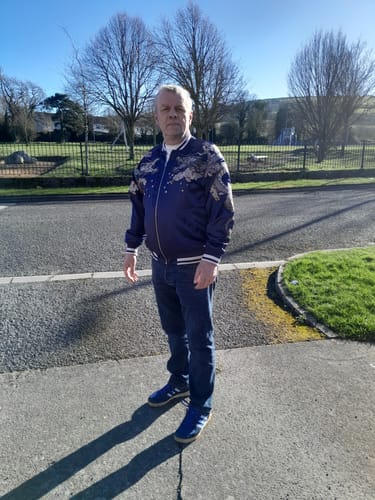 Customer photo review of Double Dragon & Phoenix Sukajan Souvenir Jacket