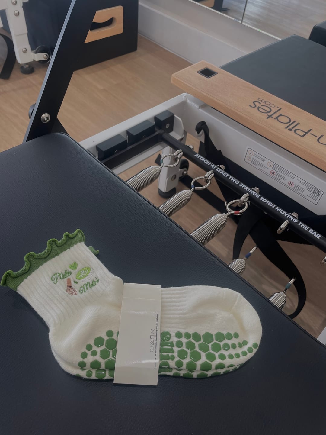 Customer photo review of Pilates & Matcha