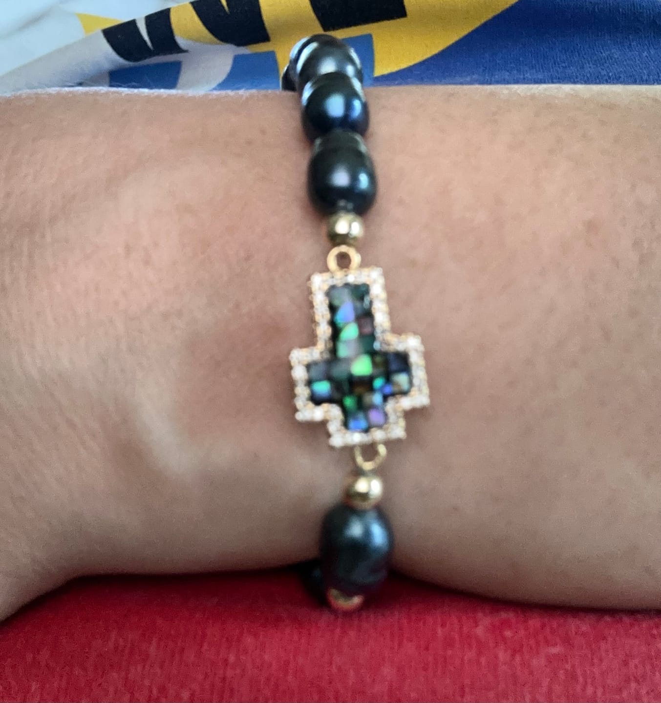 Customer photo review of Black Holy Rosary