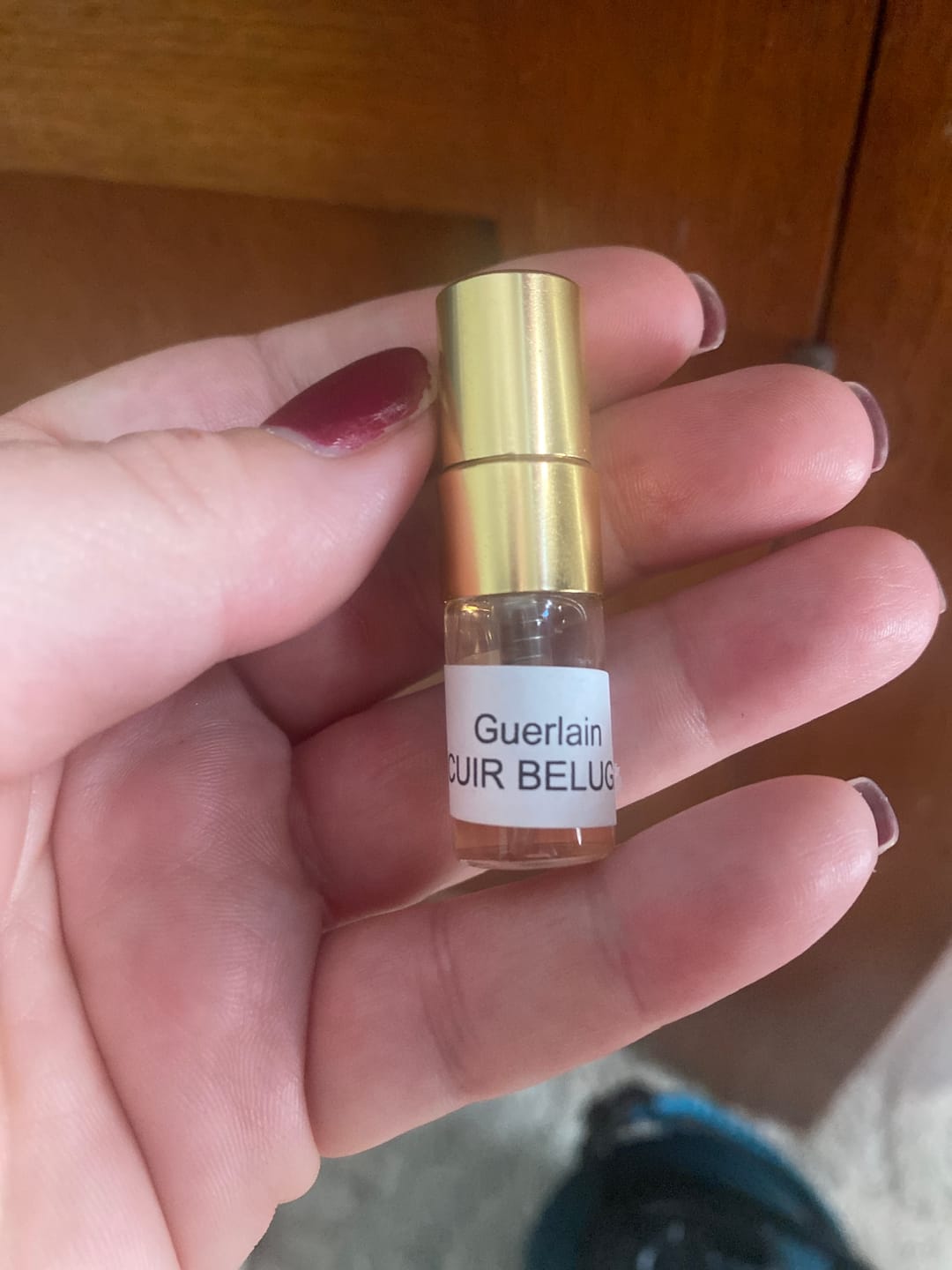 Customer photo review of Guerlain - Cuir Beluga Eau de Parfum
