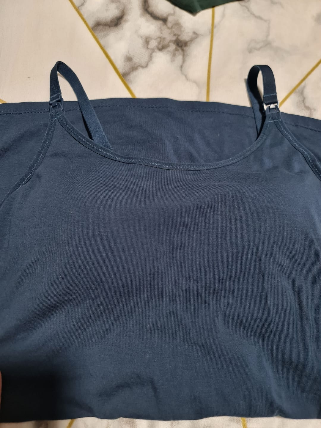 Customer photo review of Ellie Cruz Nursing Camisole