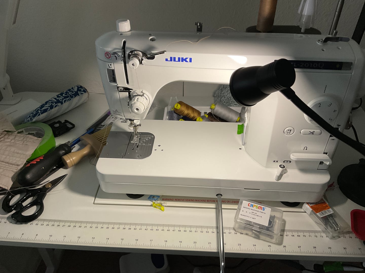 Customer photo review of Juki TL-2010Q Quilting Machine