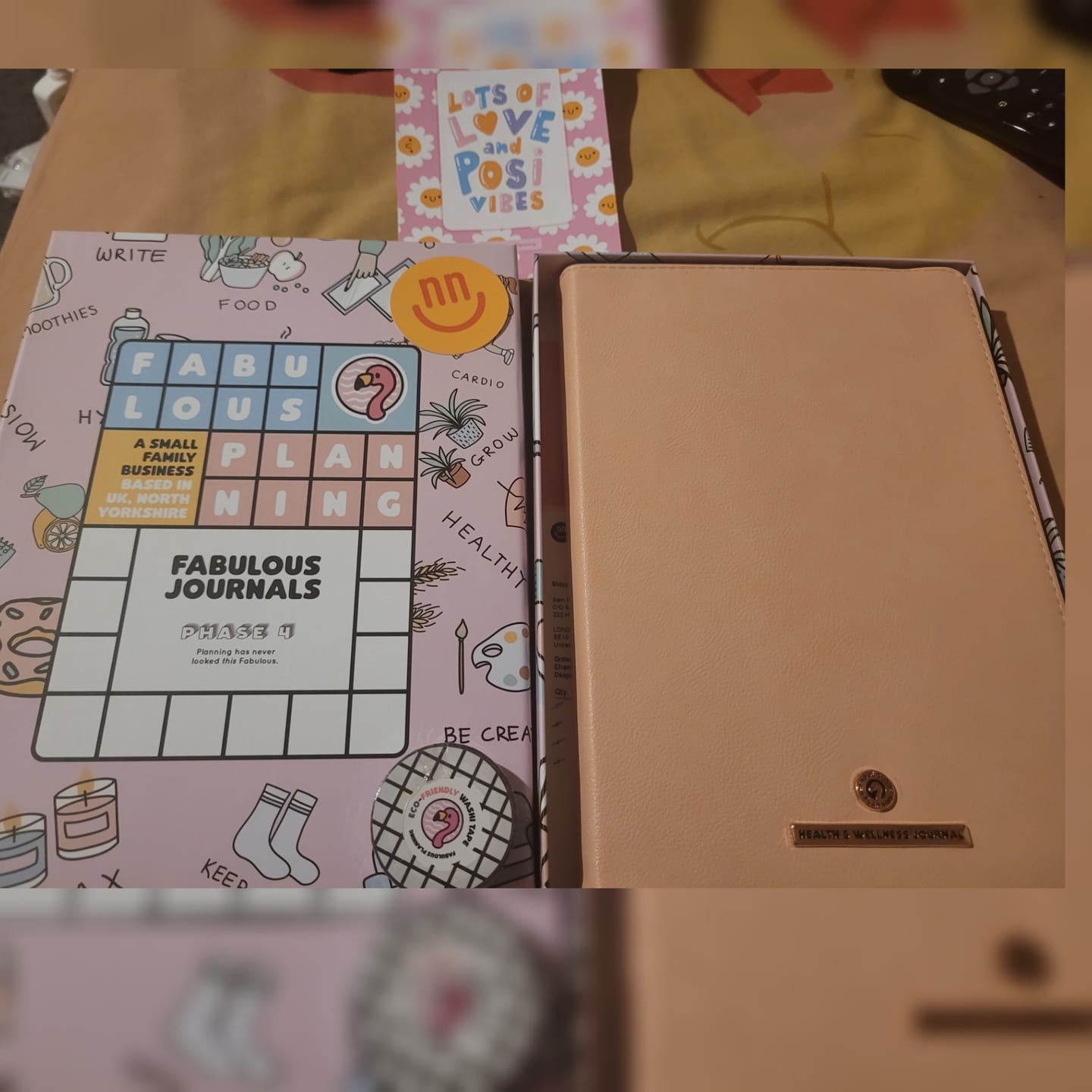 Customer photo review of Health & Wellness - Deluxe Life Journal