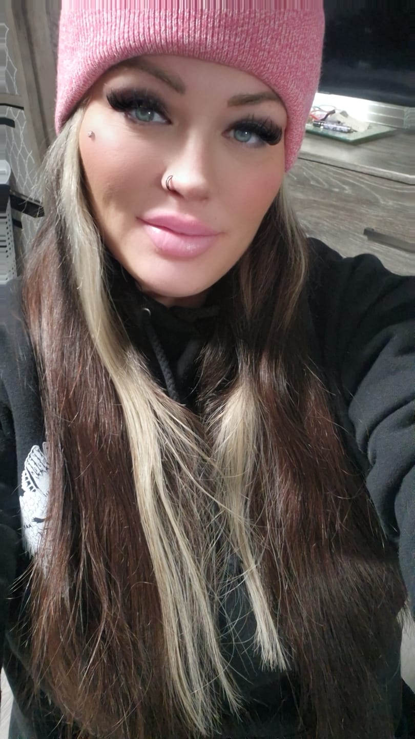 Customer photo review of Dark Brown #2 Straight DIY Hair Extensions Home Kit