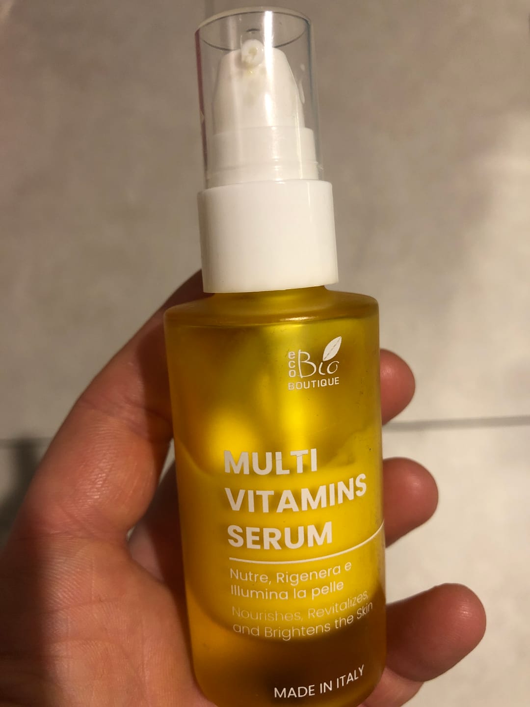 Customer photo review of Siero Multivitaminico