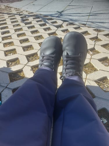 Customer photo review of Cedar - Zapatos Barefoot De Invierno