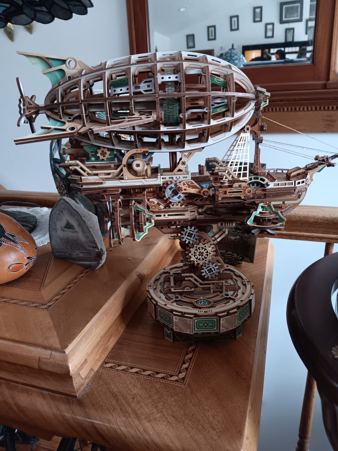 Customer photo review of Vapor Trek 3D Wooden Puzzle