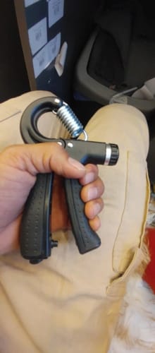 Customer photo review of Hand Grip Strength Trainer
