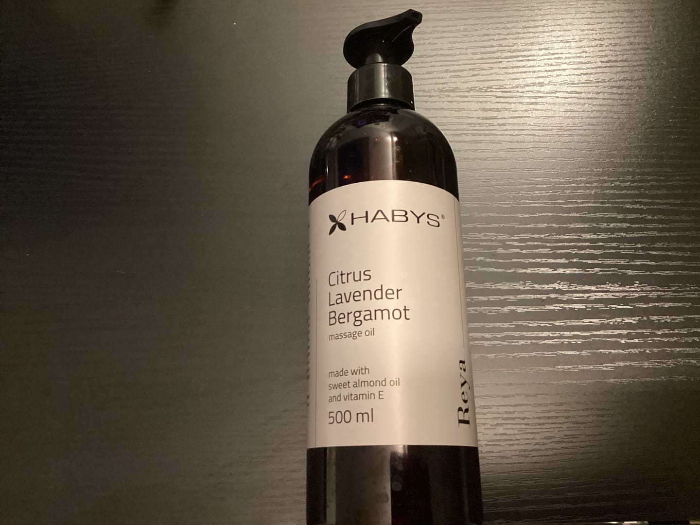 Customer photo review of Massageöl Reya Citrus Lavender Bergamot Habys