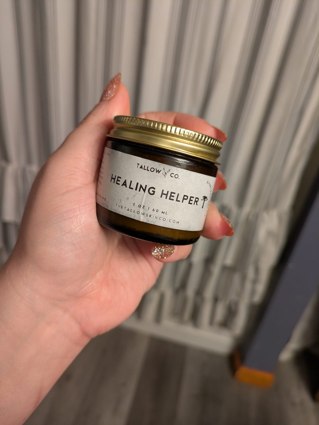 Customer photo review of HEALING HELPER | REGENERATIVE TALLOW CLOUD CREAM
