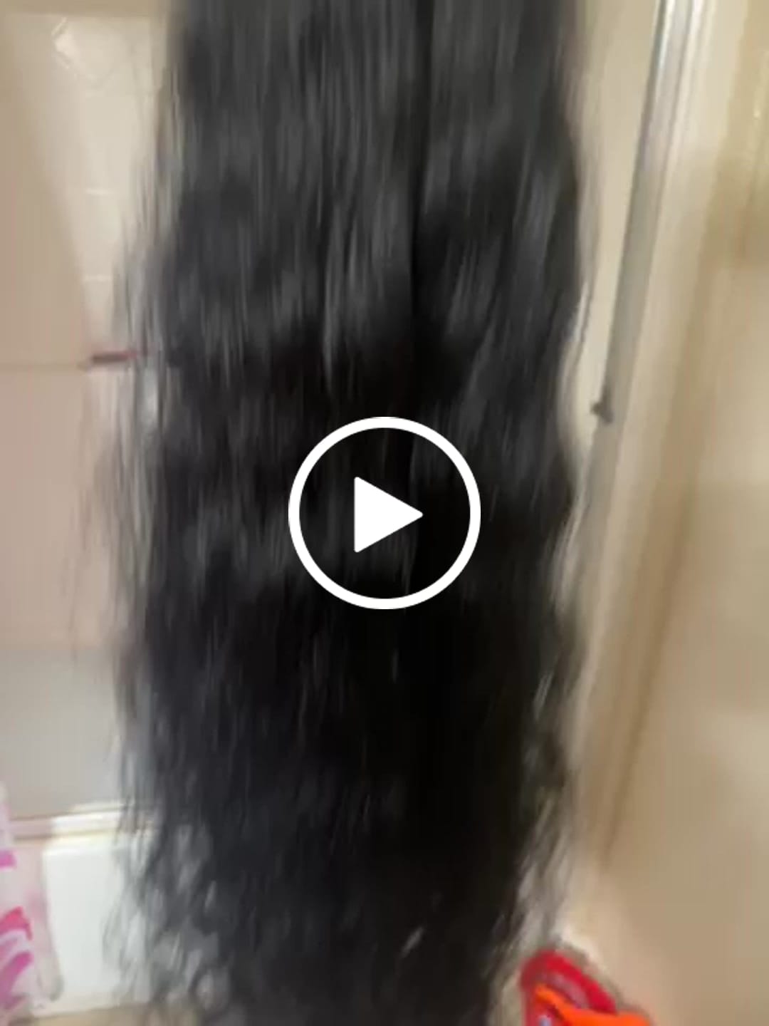 Customer video review of Raw Indian Loose Curly Hair