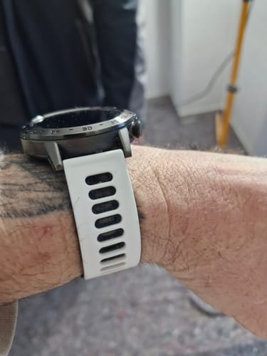 Customer photo review of Zweifarbiges Silikon Armband®