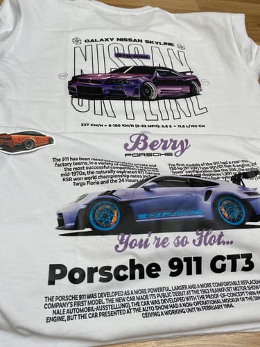 Customer photo review of T-shirt Nissan Skyline GTR-R34