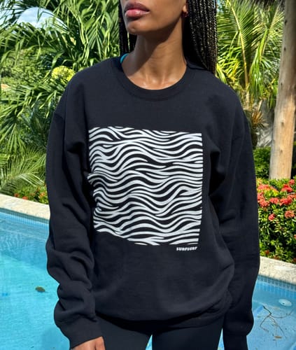 Customer photo review of Ocean Vibes Crewneck Sweatshirt