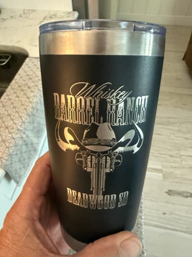 Customer photo review of (6 Pieces) Custom Laser Engraved - 20oz Tumblers
