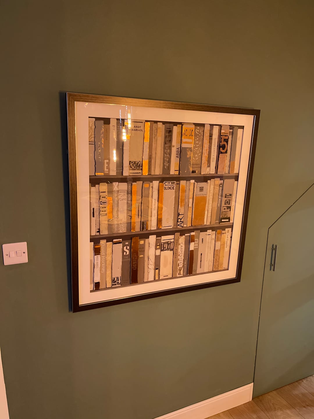 Customer photo review of The Library By Sabrina Roscino