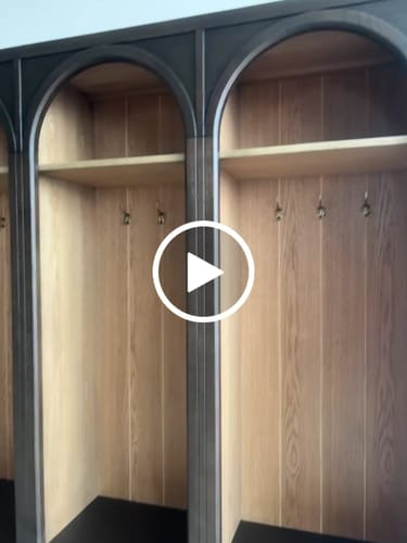 Customer video review of Hattior Triple Entryway Cabinet