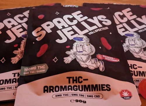 Customer photo review of THC Spacejellies Vollspektrum | 100mg THC | 20 Stk.