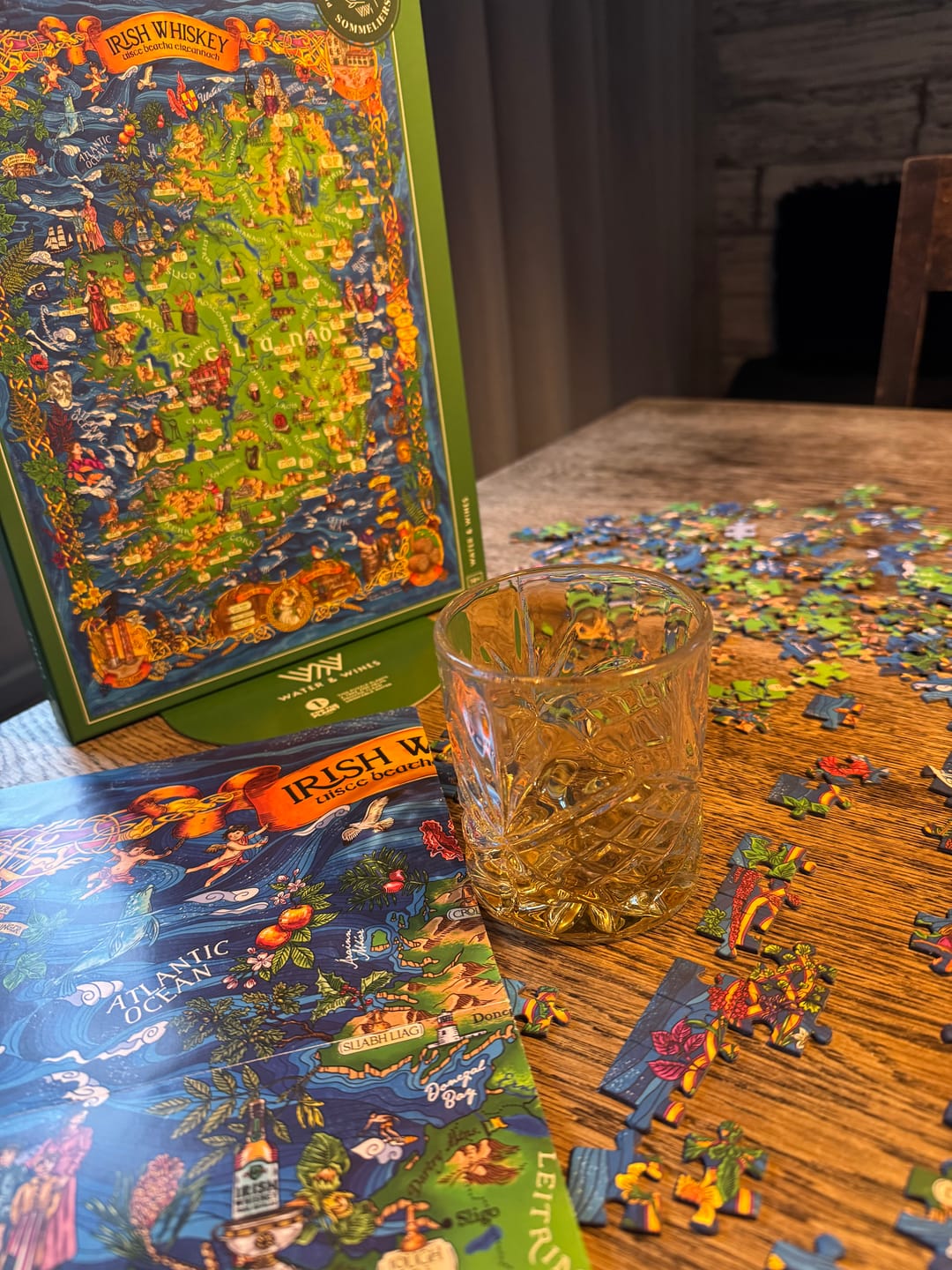 Customer photo review of Whiskey Puzzle - Ireland