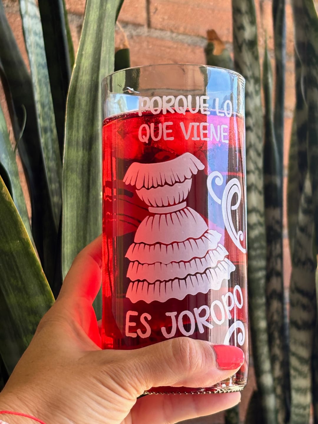 Customer photo review of Chamo Glass - Juego de 6 Vasos