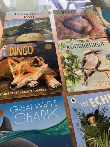 Customer photo review of Australian Nature At Its Best - 10 Book Collection