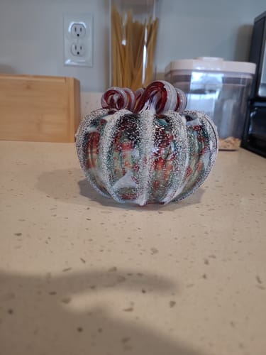 Customer photo review of Winter Frost Pumpkin