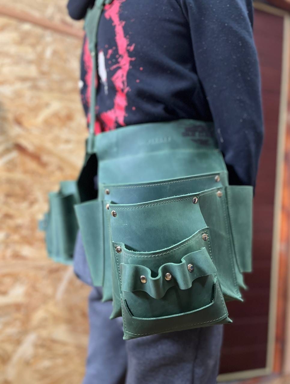 Customer photo review of Carpenter Tool Suspenders