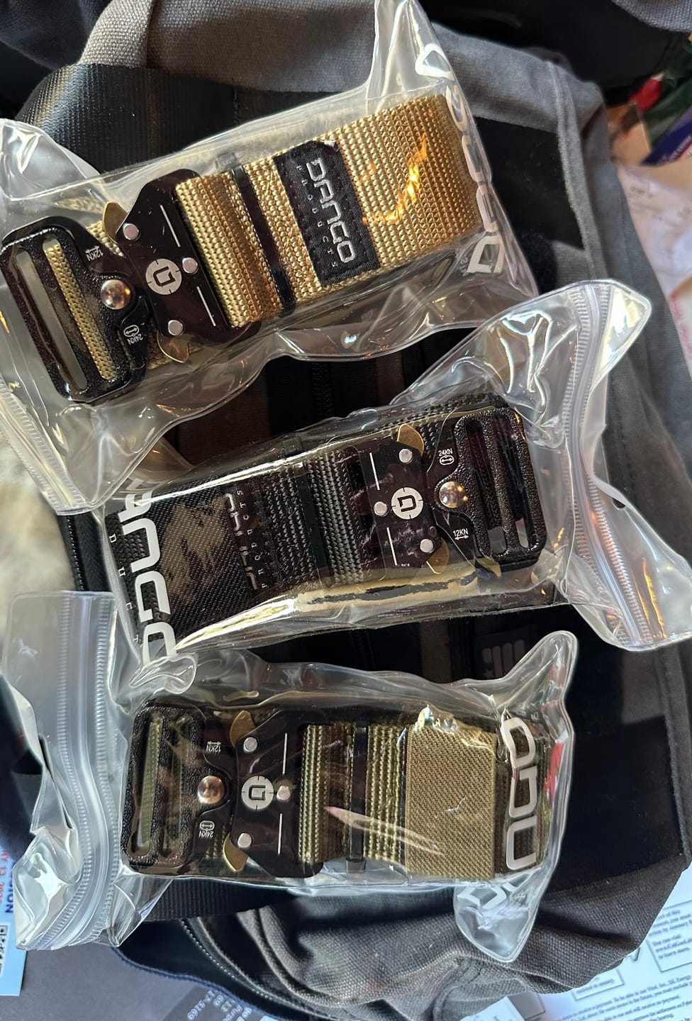 Customer photo review of DANGO SPEC-OPS BELT BUNDLE - ALL 3 COLORS