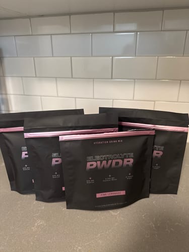 Customer photo review of ELECTROLYTE PWDR