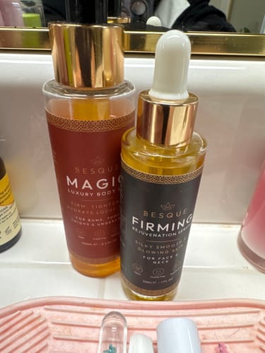 Customer photo review of Firming Rejuvenation Facial Serum