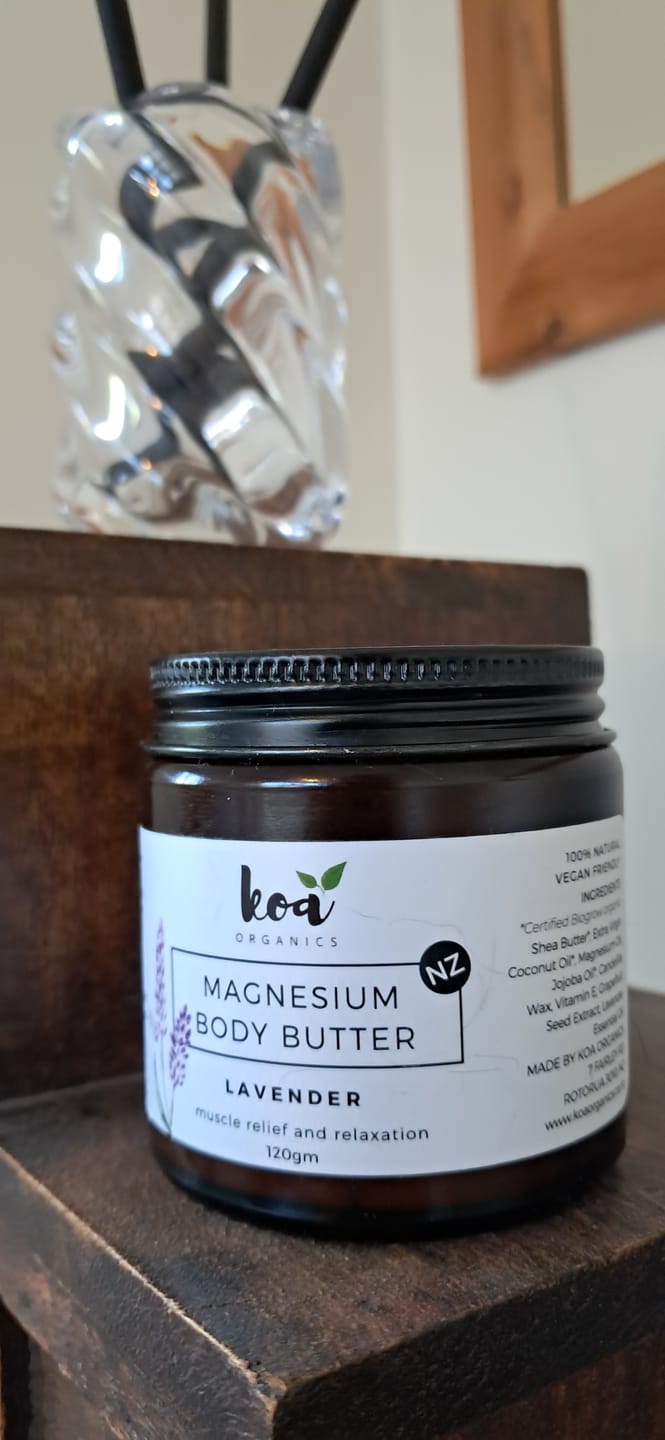 Customer photo review of Magnesium Body Butter with Lavender
