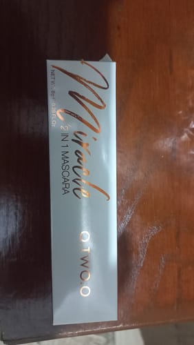 Customer photo review of O.TWO.O 2 IN 1 MIRACLE MASCARA