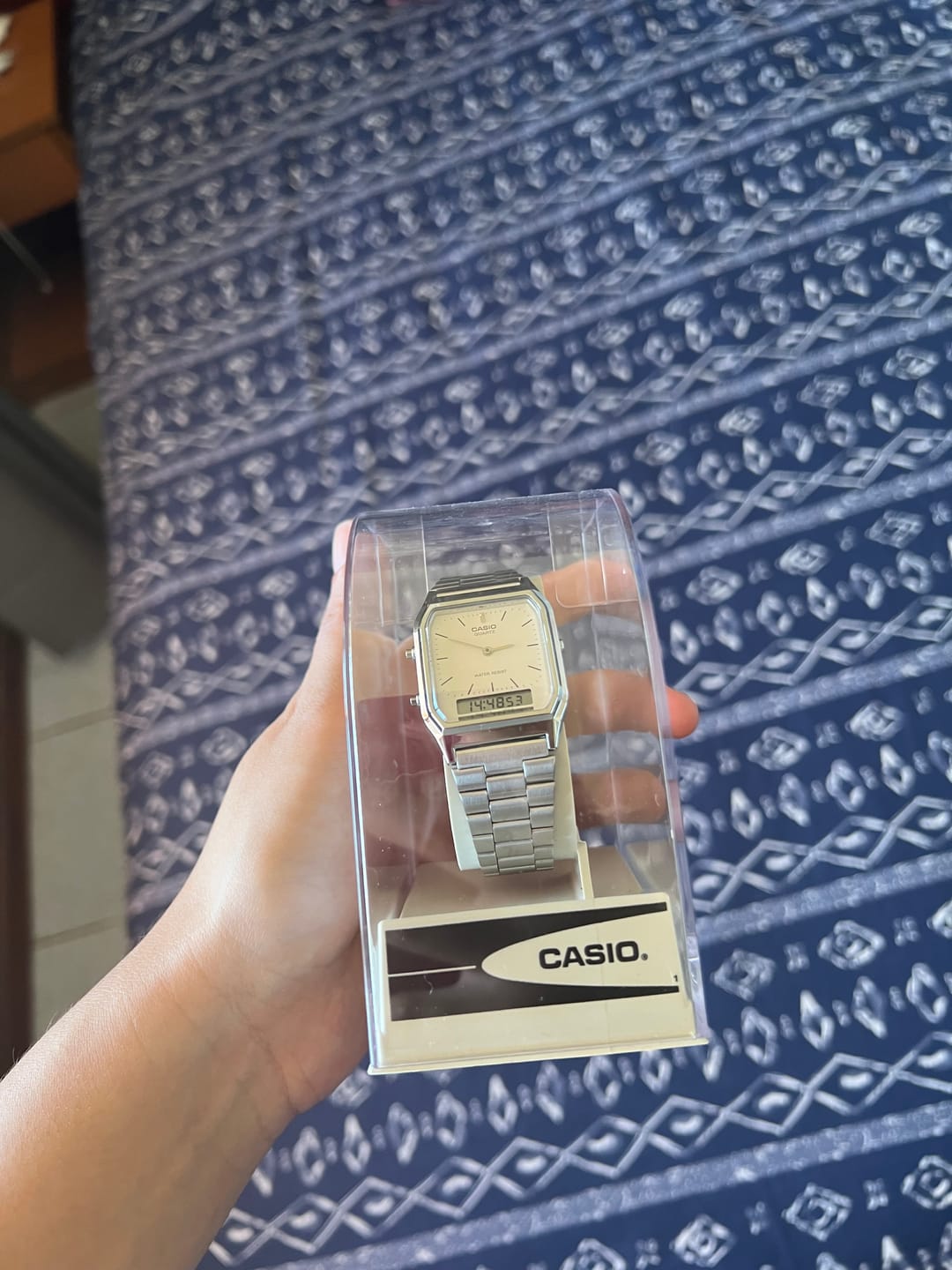 Customer photo review of Reloj Casio Vintage AQ-230A-7DMQ Análogo Digital Plateado
