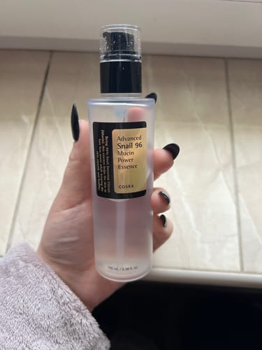 Customer photo review of COSRX Advanced Snail 96 Mucin Power Essence veido esencija su sraigių mucinu