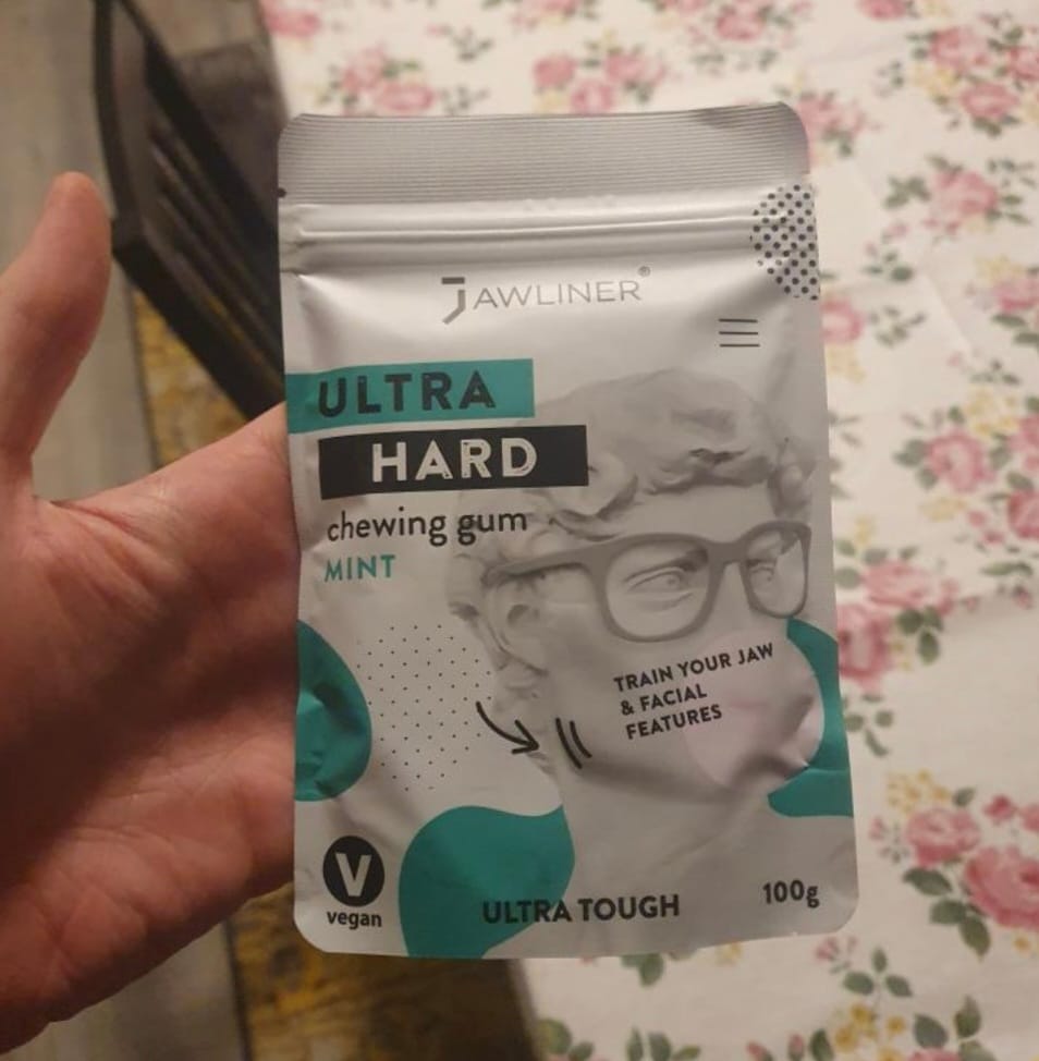 Customer photo review of JAWLINER® Fitness Kauwgom Mint